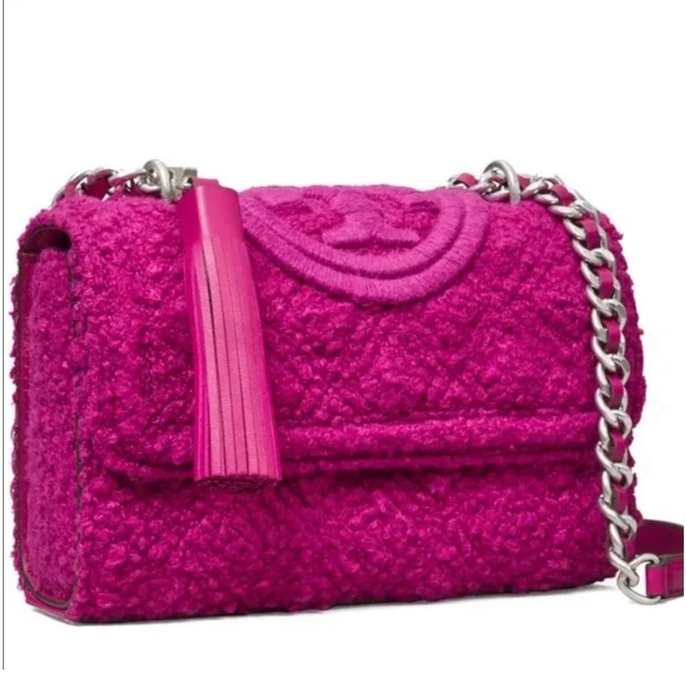 Tory Burch Vibrant Pink Crossbody Bag